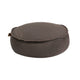 Ästhetischer runder Pouf, Braun