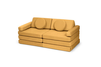 Shappy Original Play Sofa And Arches Set Mustard