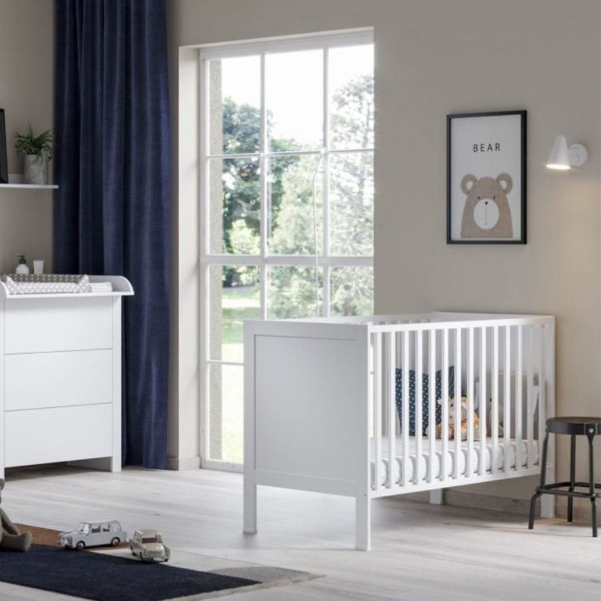 ATB BASIC wit ledikant 120 × 60 cm