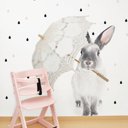 Harry In The Rain Wallsticker