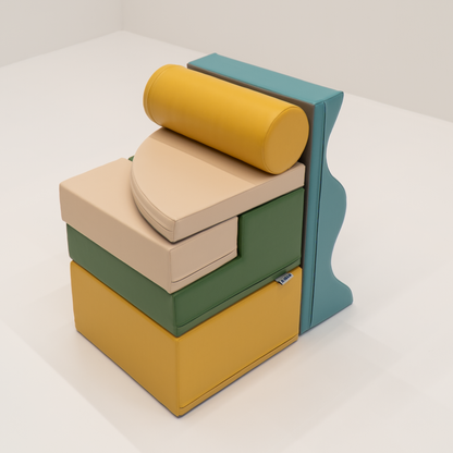 Soft Play Set - Explorer - zachte foamblokken