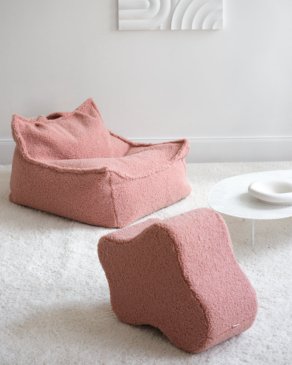 Guava Cloud Pouffe