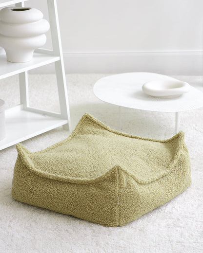 Wigiwama Matcha Square Ottoman - teddystof poef