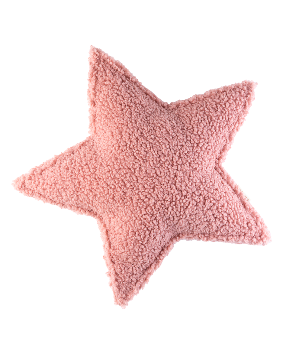 Wigiwama Guava Star Cushion - teddystof kussen