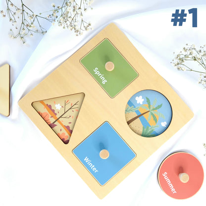 Montessori set "BusyKids" for children from 12 to 18 months