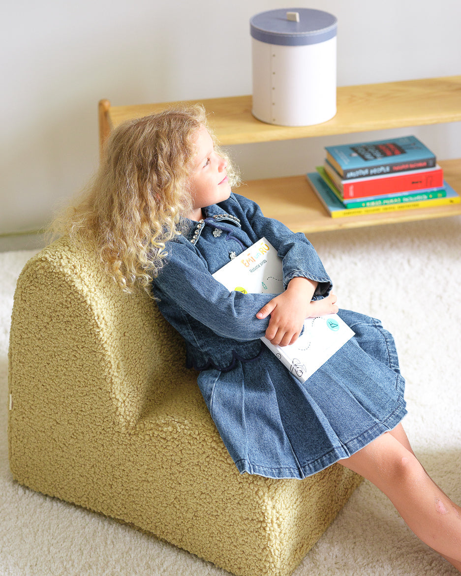 Wigiwama Matcha Cloud Chair - geweven kinderstoel