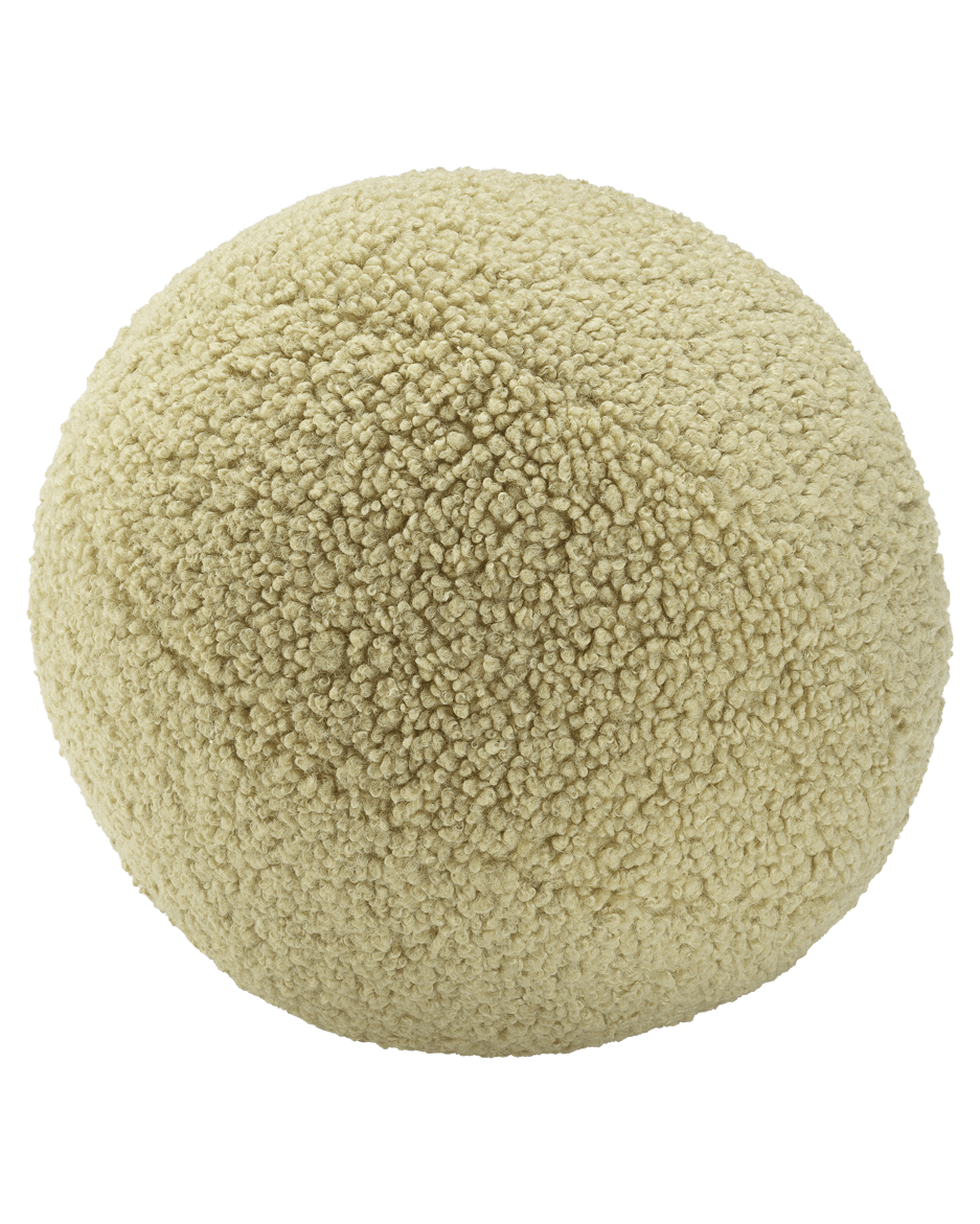 Wigiwama Matcha Ball Cushion - teddystof kussen