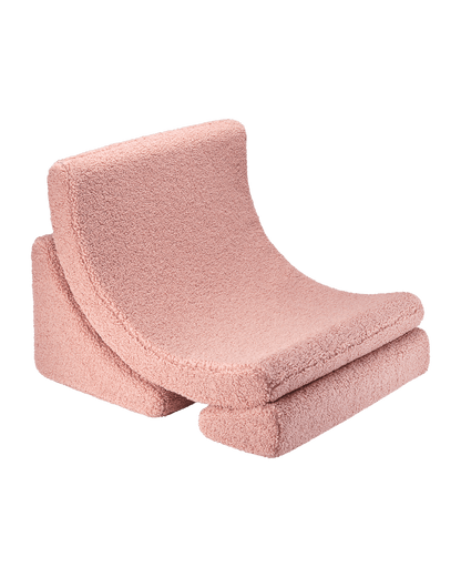 Wigiwama Guava Moon Chair - teddystof loungestoel