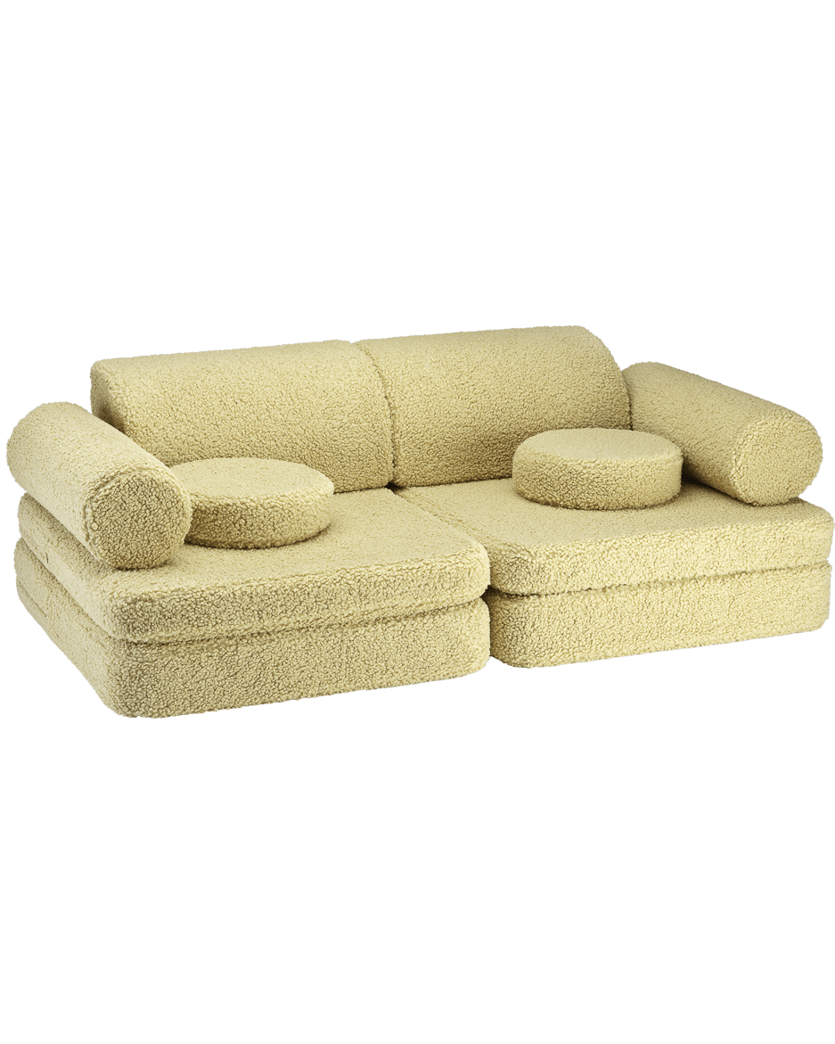 Wigiwama Matcha Settee - teddystof speelbank