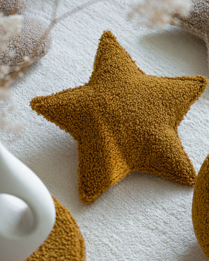 Wigiwama Maple Star Cushion - teddystof kussen