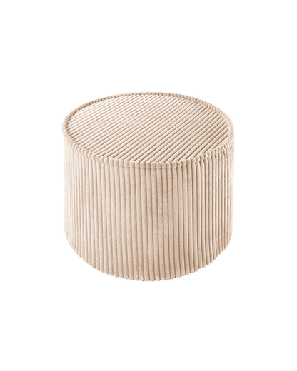 Wigiwama Brown Sugar Pouffe - ribstof poef