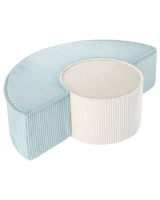 Peppermint Green Pouffe Set