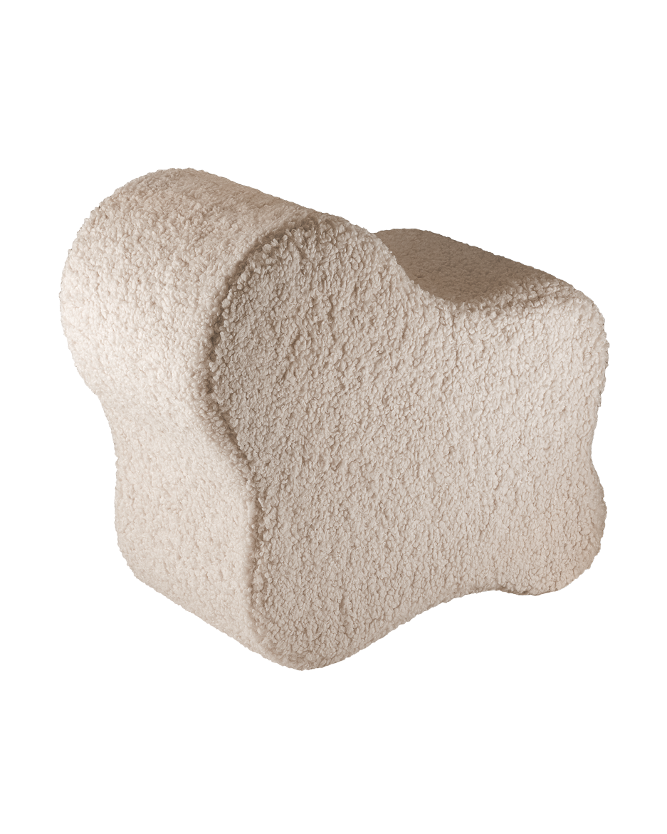 Wigiwama Biscuit Cloud Pouffe - teddystof poef