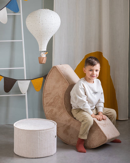 Brown Sugar Pouffe Set