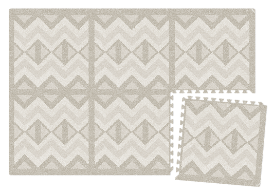 Kilim speelmat foam - Feather Gray