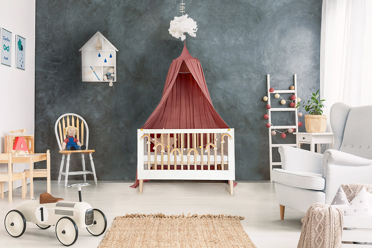 ATB ILA 120 × 60 cm ledikant – wit