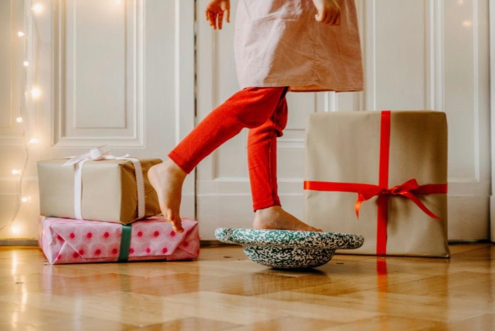 Stapelstein Pastel set van 6 + Blush balance board