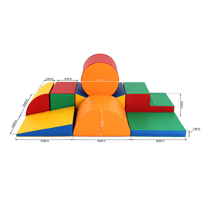 A Soft Play Activity Set - Adventurer XL by IGLU Soft Play, promoting gross motor skills.