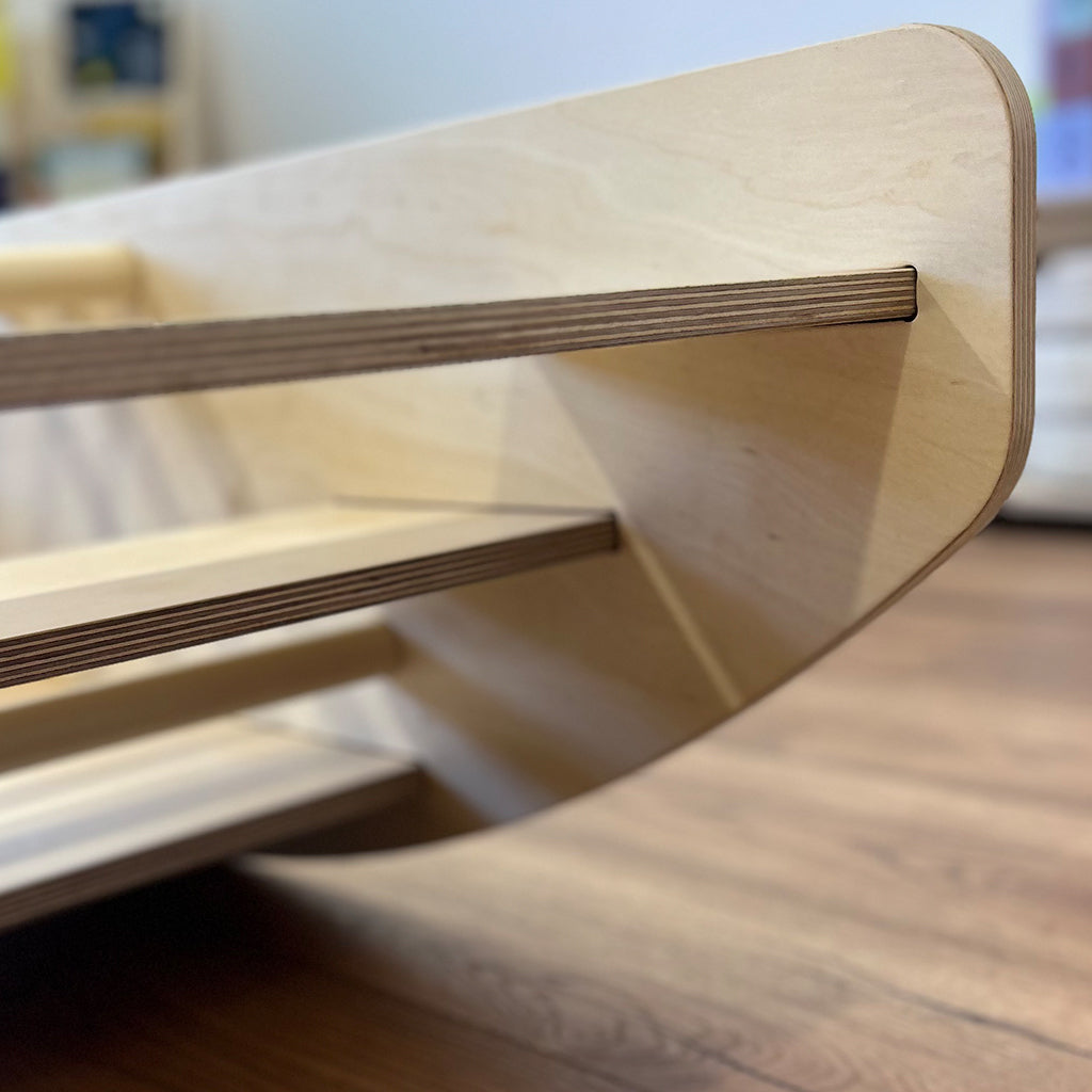 Houten schommelboot 2-in-1 - Emmi Pikler geïnspireerd