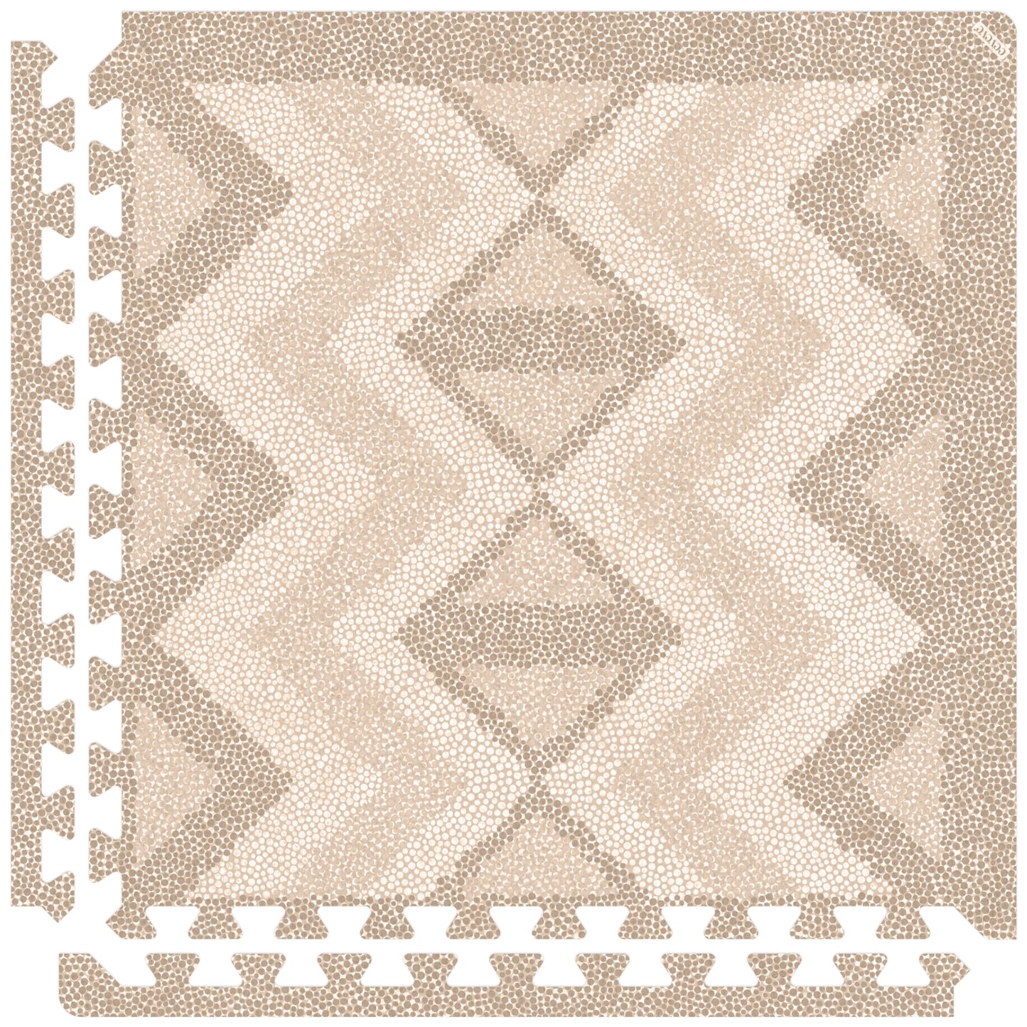 Kilim speelmat foam - Sand