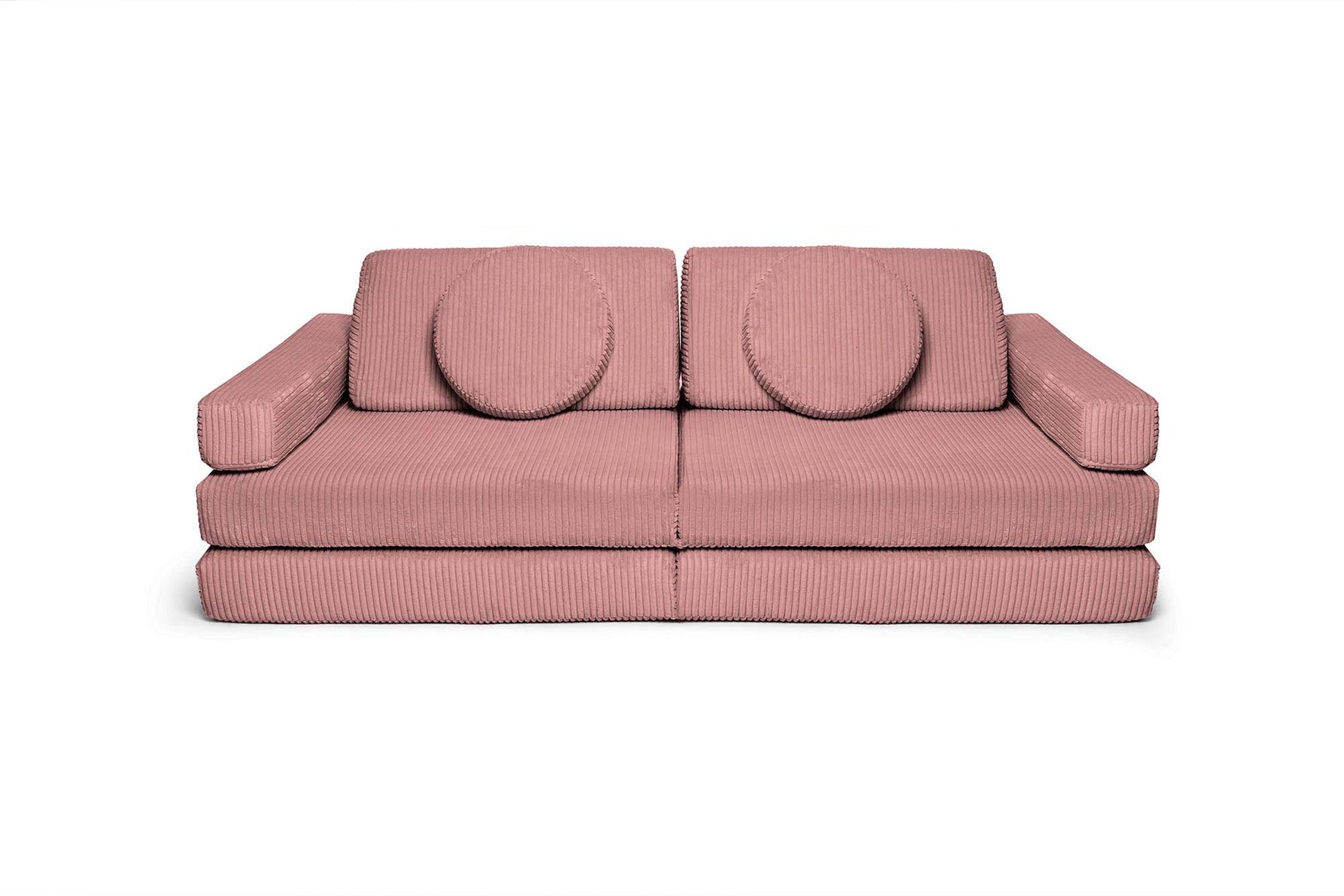 Shappy Speelbank Pure Corduroy in Rose – vooraanzicht