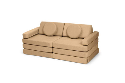 Shappy Original Play Sofa And Arches Set Camel