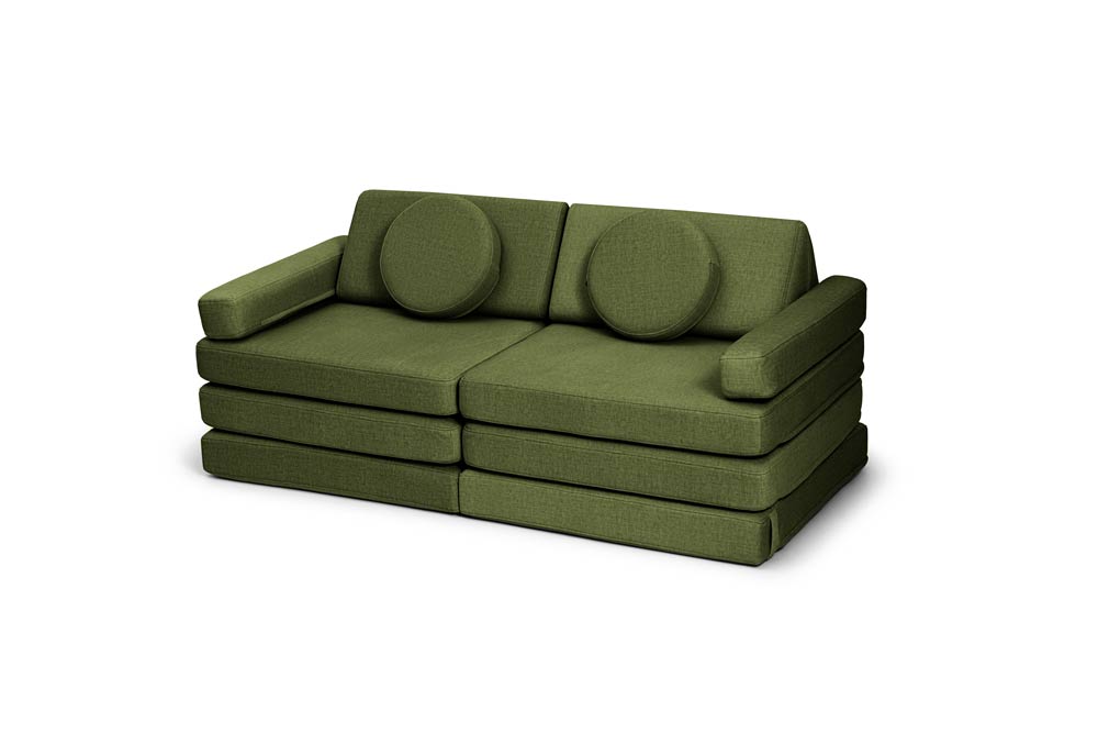 Shappy Original Play Sofa And Arches Set Bottle Green