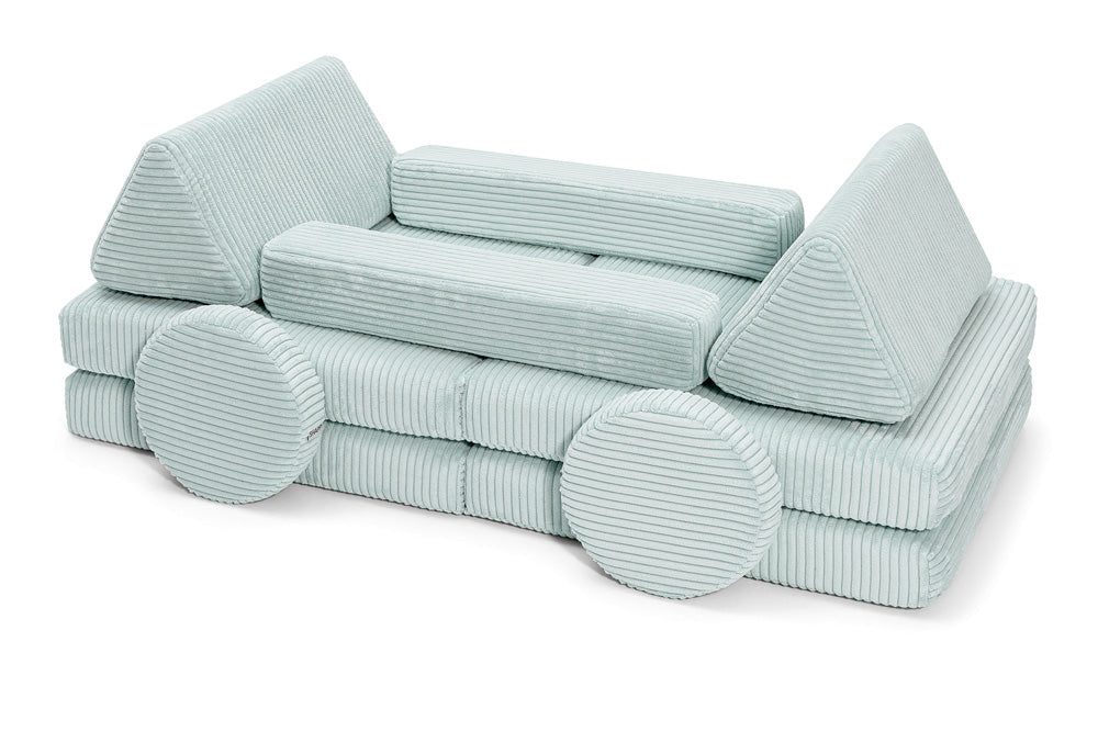 Shappy Play Sofa Pure Corduroy Mini Peppermint