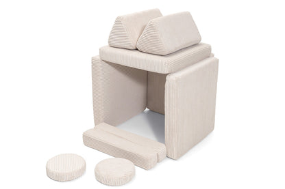 Shappy Play Sofa Pure Corduroy Mini Vanilla