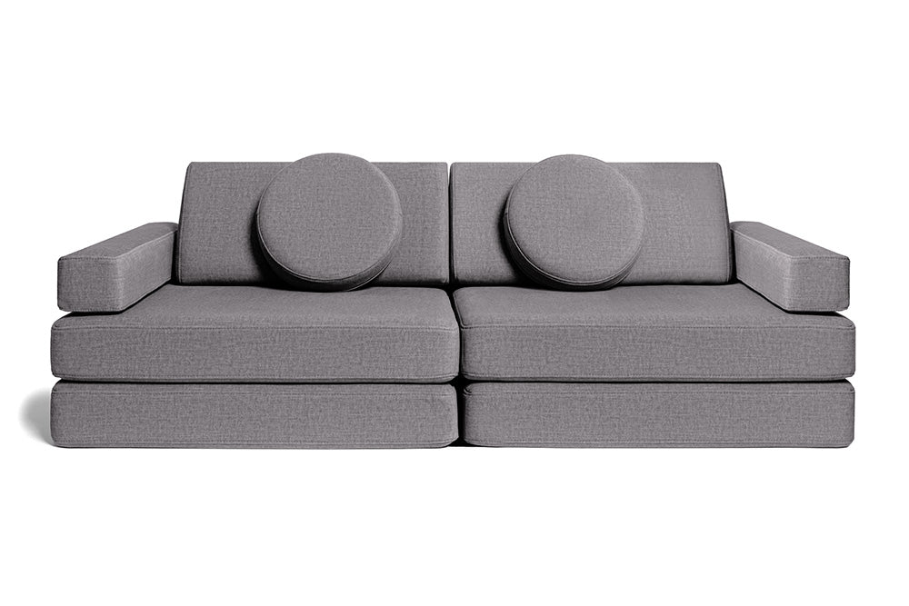 Shappy Original Play Sofa And Arches Set Dark Grey