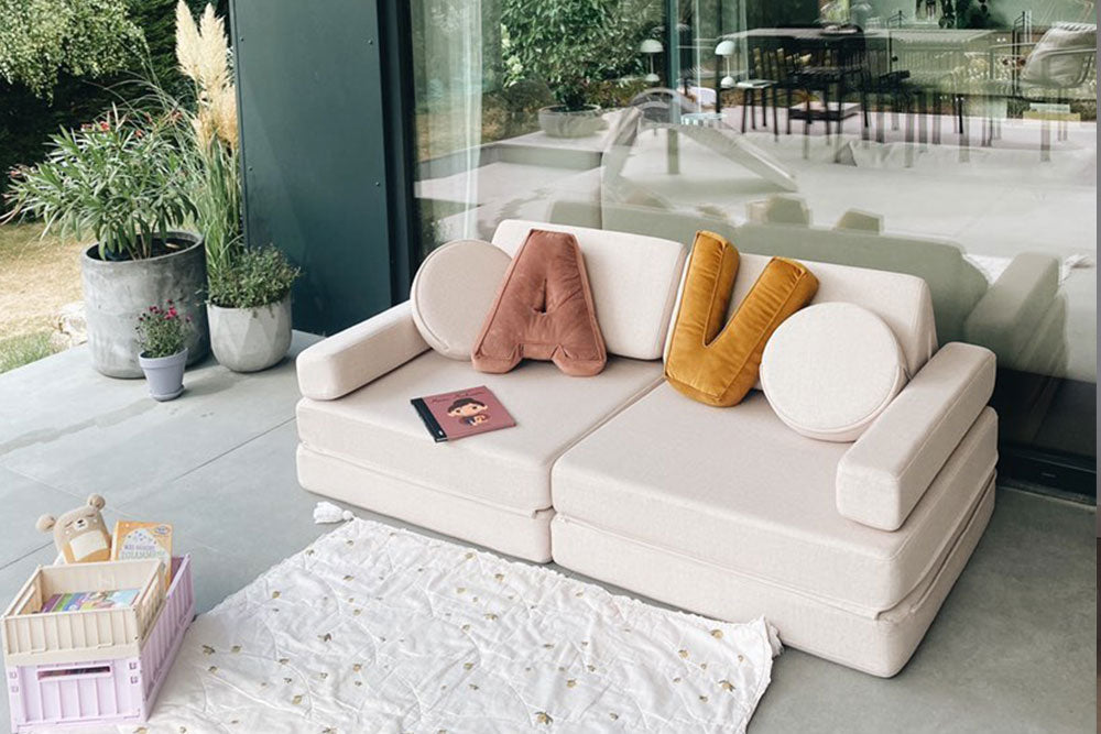 Shappy Play Sofa Ultra Plush Soft Beige