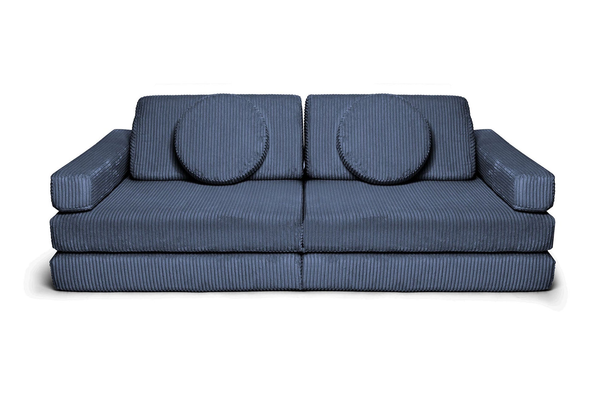 Shappy Speelbank Pure Corduroy in Blueberry – vooraanzicht