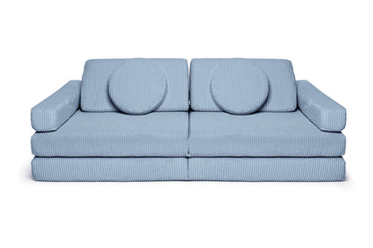 Shappy Speelbank Pure Corduroy in Sky Sugar – vooraanzicht