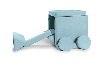 Shappy Play Sofa Ultra Plush Sky Blue