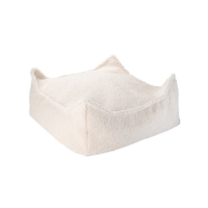 Wigiwama square ottoman Cream White - square ottoman