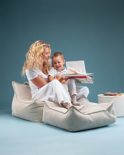 Marshmallow Square Ottoman