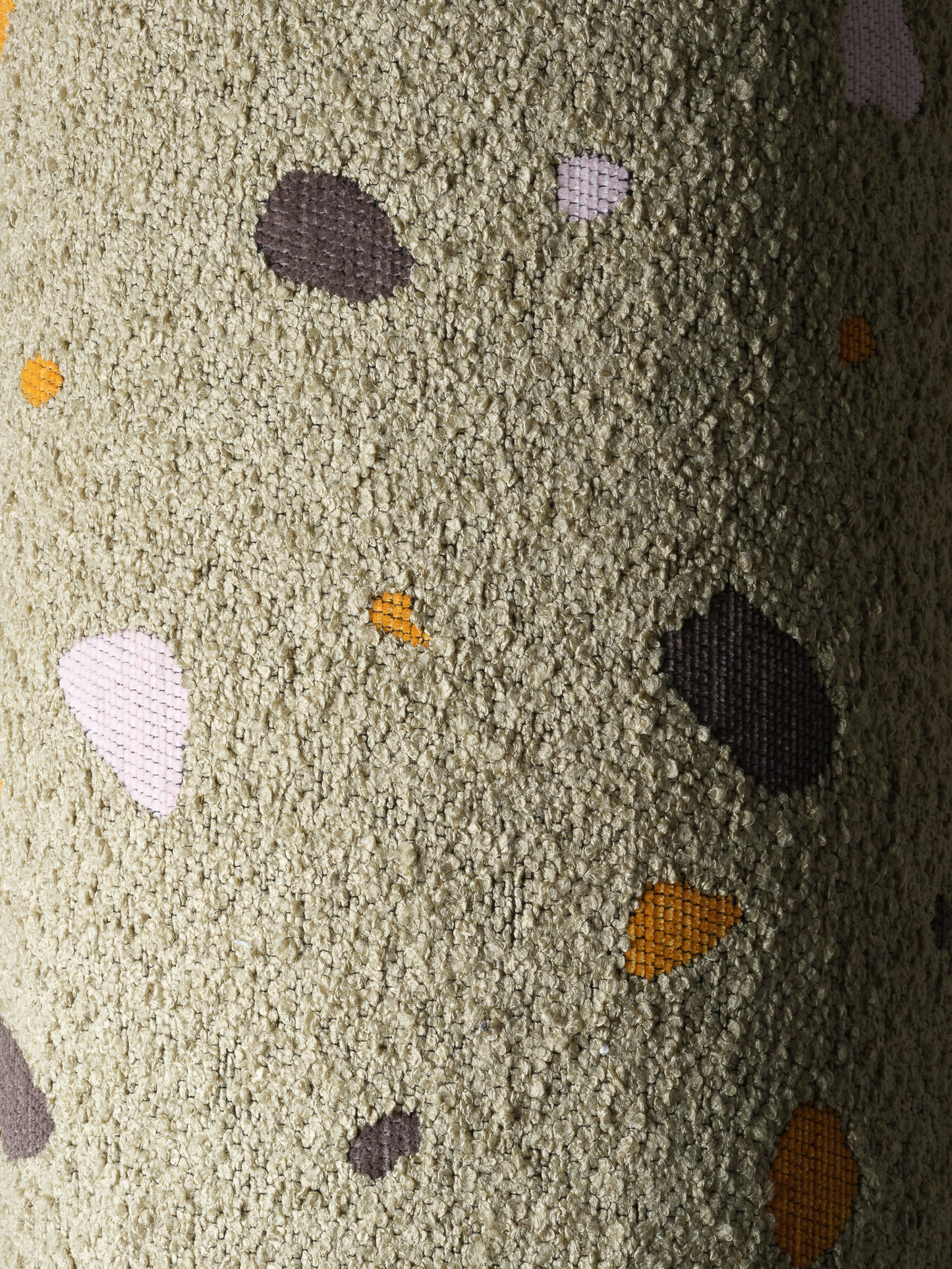 Terrazzo Moss Pouffe