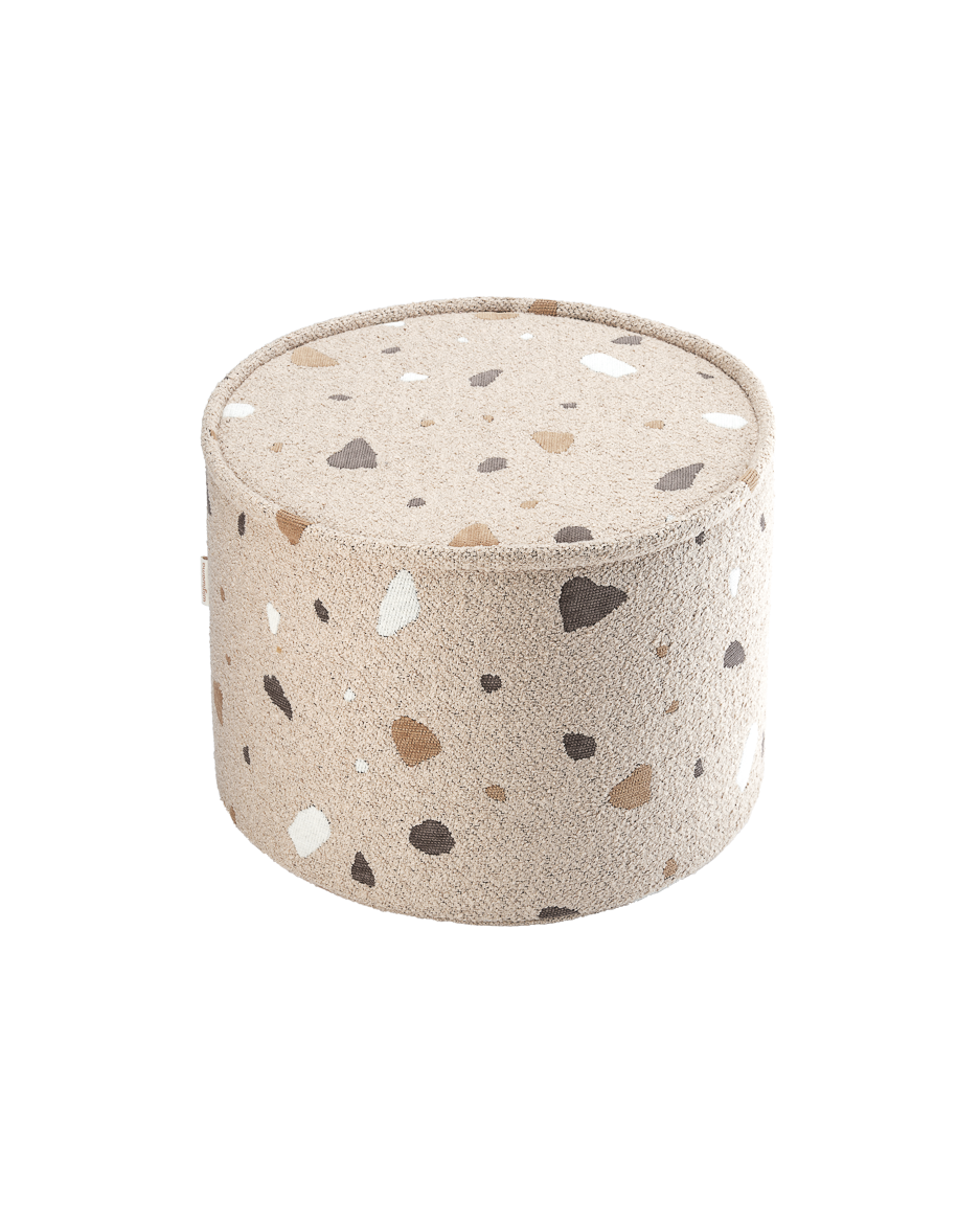 Terrazzo Sand Pouffe