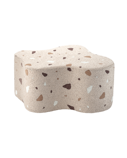 Terrazzo Sand Cloud Pouffe