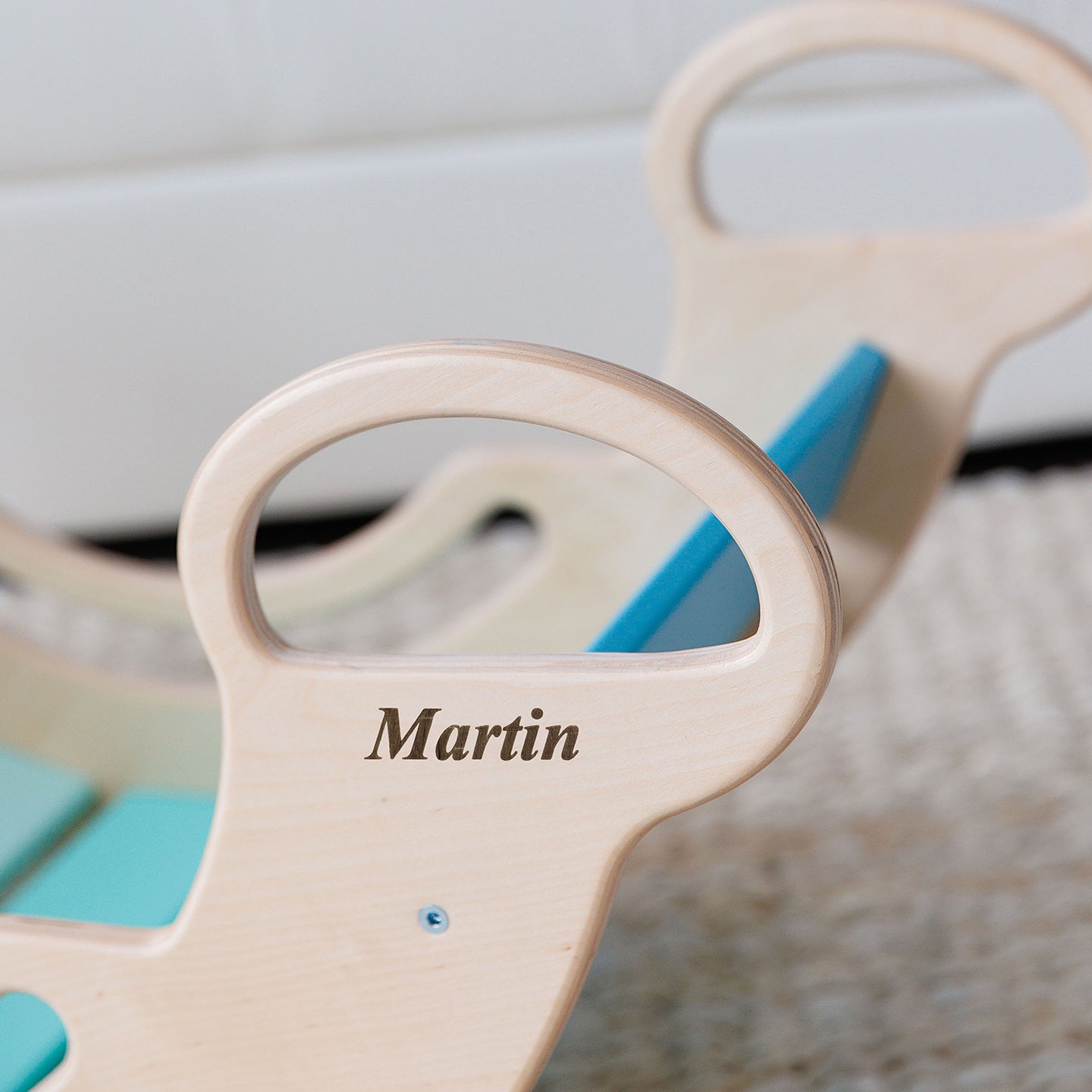 Pikler Triangle + double-sided board + wooden BusyKids Swing set  - colour bright