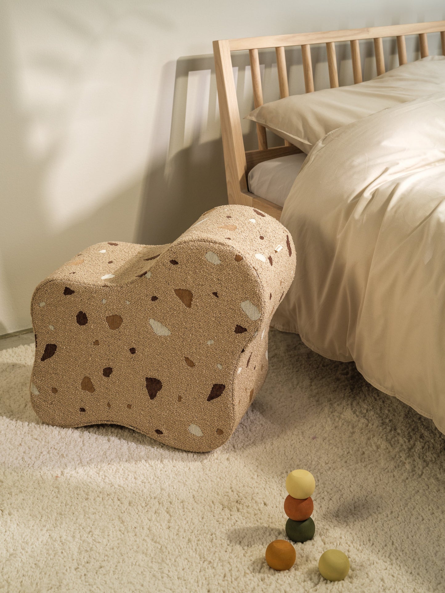 Terrazzo Sand Cloud Pouffe