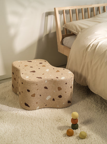 Terrazzo Sand Cloud Pouffe