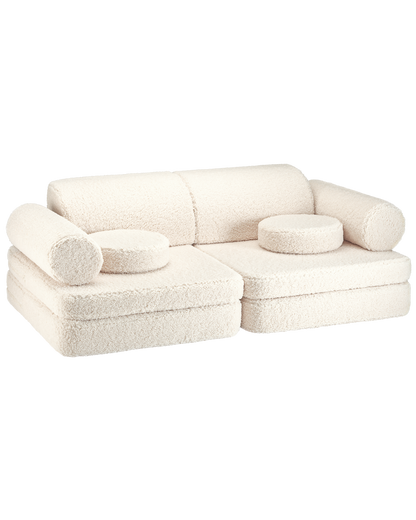 Wigiwama Cream White Settee - teddystof speelbank