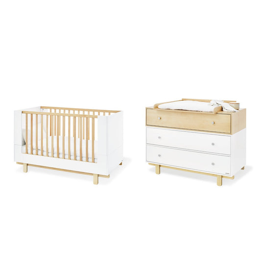 Babykamer Boks 2-delige set - ledikant en commode