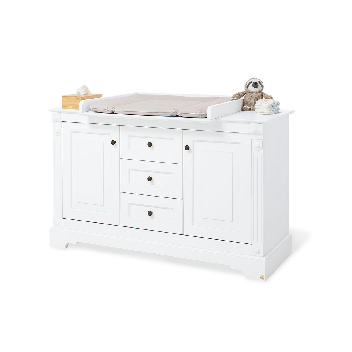 Babykamer Emilia extra breed – 4-delig met kledingkast – productbeeld 10