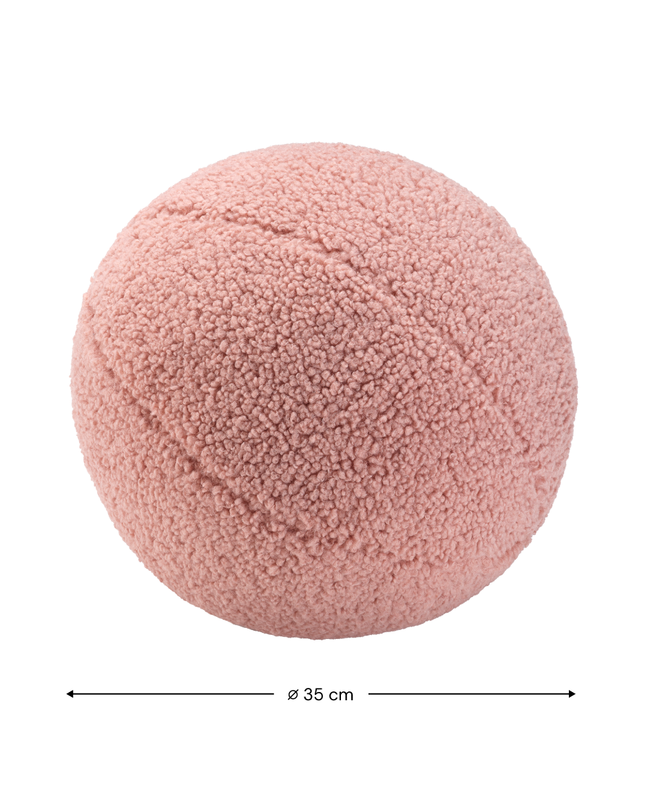 Wigiwama Guava Ball Cushion - teddystof kussen