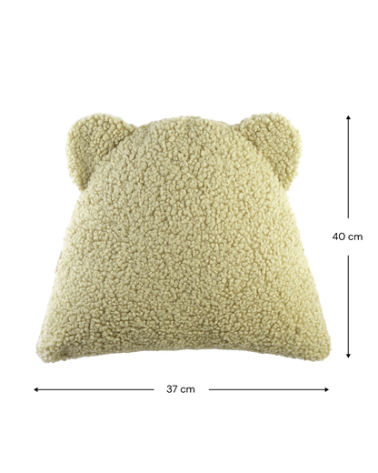 Wigiwama Matcha Bear Cushion - teddystof kussen