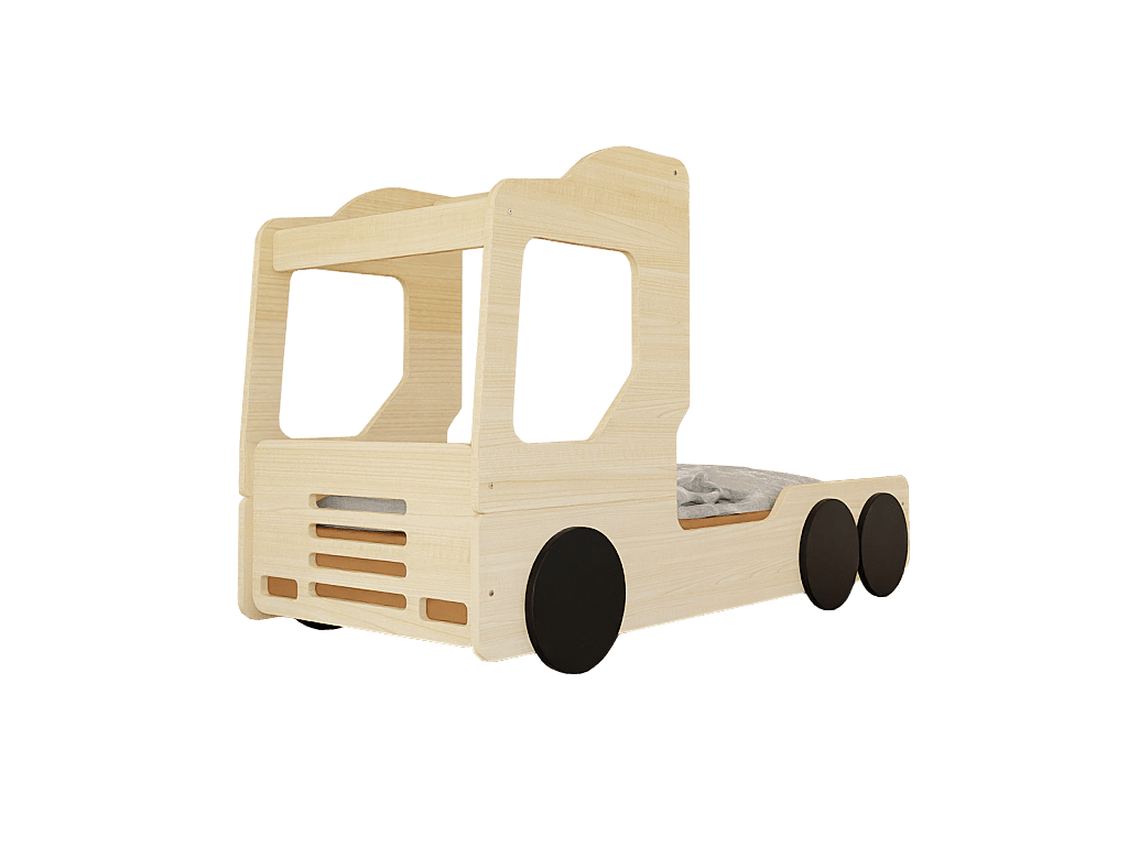 Benlemi TRUCKY houten kinderbed