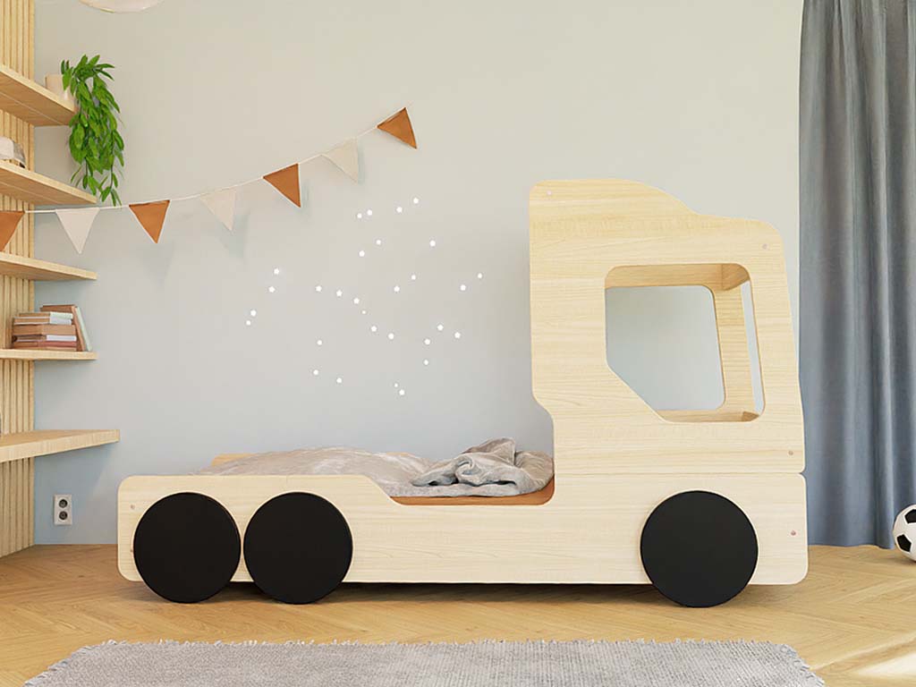 Benlemi TRUCKY houten autobed