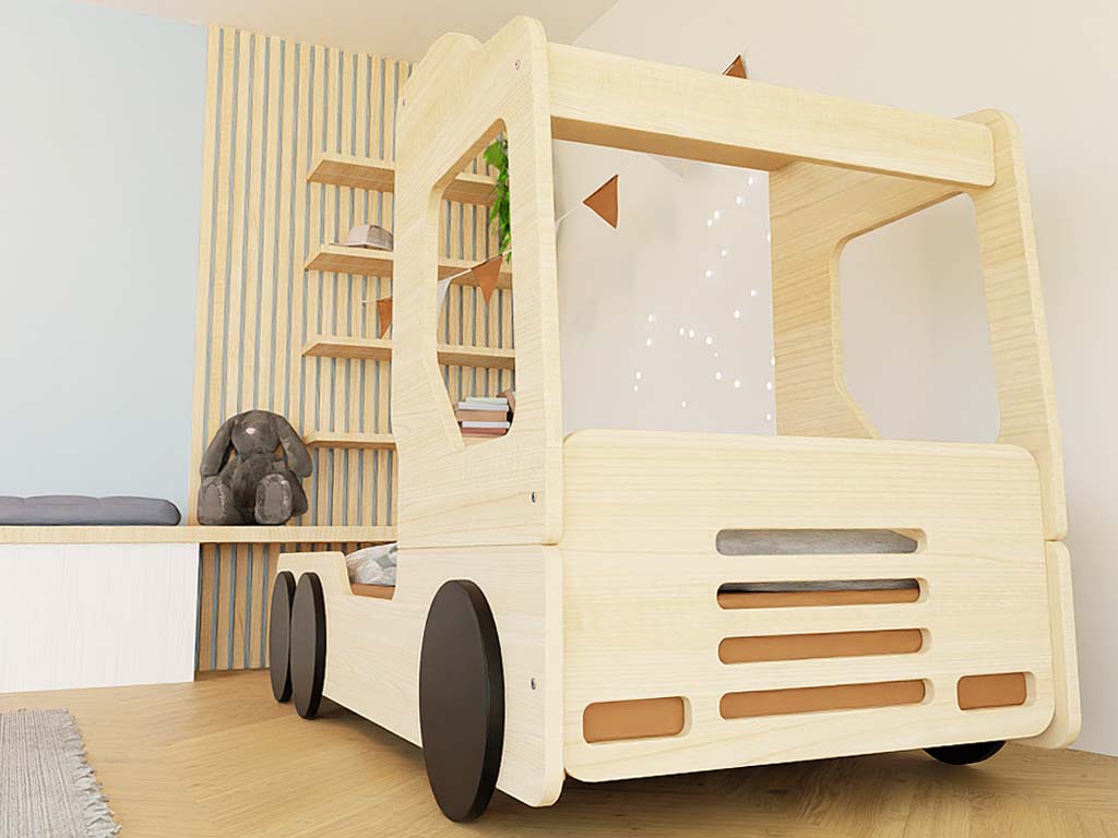 Benlemi TRUCKY vrachtwagen kinderbed